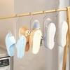 Stainless Steel Shoe Drying RackOutdoor Household Multi-functional Hanging and Drying Slippers Hook