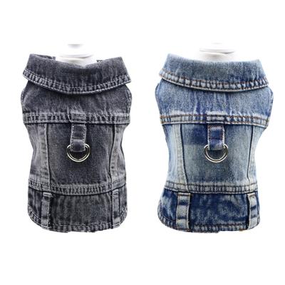 Small Dog Spring Vest with Traction Hook Fabric Vest Harness Clothes Fashion Outfit for Dogs Fashion Chest Vest