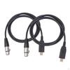to XLR Female Microphone Cable for Studio Recording