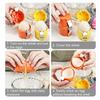 Egg Opener Tool Kitchen Gadget Tool Egg Opener Cracker Separator Tool Handheld Eggshell Breaker Cutter for Chicken Duck Goose Eggs Kitchen Gadget Easy