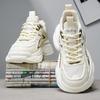 Men's Shoes Summer New Breathable Mesh Shoes Trendy and Versatile Thick-Soled Sports Shoes Casual Running Shoes Dad Shoes