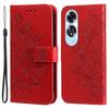 For Oppo A60 4G Case Floral Pattern PU Leather Wallet Stand Phone Cover
