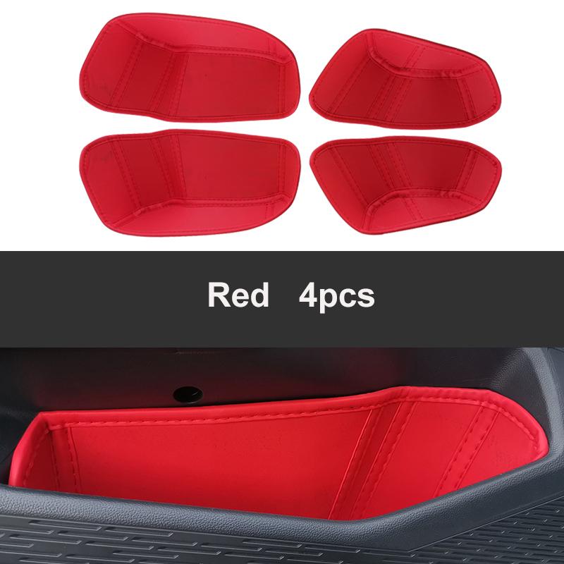 

Ящик для хранения двери автомобиля, внутренняя ручка, контейнер для хранения, держатель для телефона для Volkswagen VW Golf 6 7 8 MK6 MK7 MK8 автомобиля Electric красный