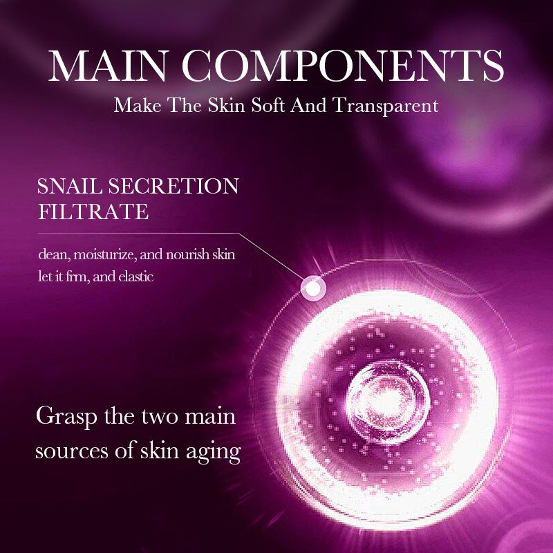 Snail Tender Skin Essence Luxury Skin Care Set Collagen Anti-aging, Wrinkling and Moisturizing 6-piece Rejuvenating Set Gift Box