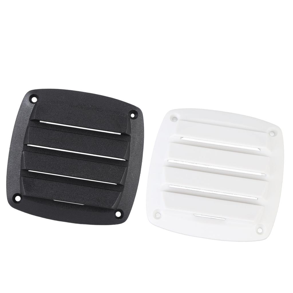 4inch RV Air Vent Louver Plastic Weather Resistant Optimal Airflow Boat Ventilation Outlet Grille Lo