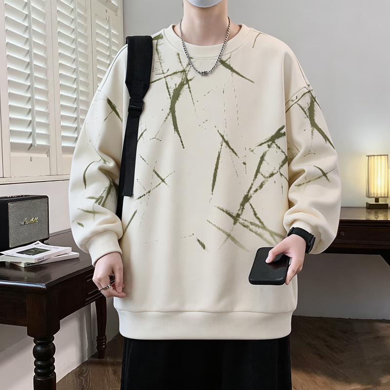 Spring And Autumn Men's Sweatshirt Casual Versatile Sweatshirt Men's Clothing