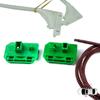 BWR5097 Electric Window Regulator Repair Left Door for Renault Trucks Premium Kerax Midlum DAF LF 45 55 Volvo FL II FE 1400753