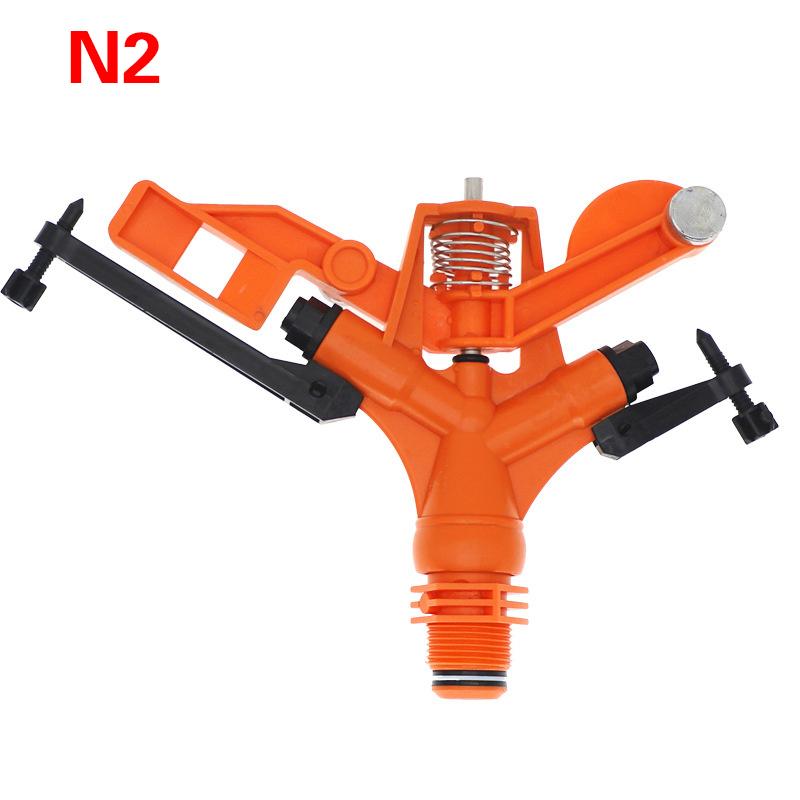 

3/4 360 Degree Auto Rotating Sprinkler Lawn Impact Sprinkler Adjustable Agricultural Irrigation Rocker Rotating Sprinkler
