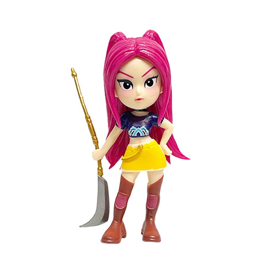 NEW Kpop Devil Hunter Rumi Zoe Mira Anime Polyvinyl Chloride Character Collection Desktop Trinkets Childrens New Year Gift