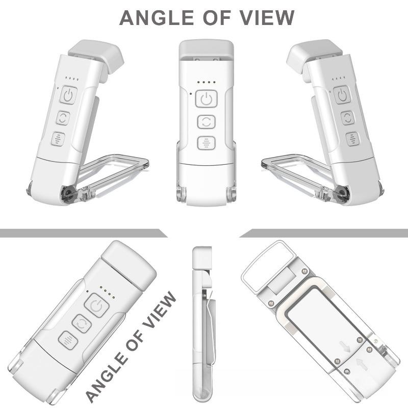 1PC Bookholder Light Bookmark Light USB Charging Portable Clip Light Desk Light Eye Protection Mini LED Card Book Light