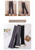 Girls' High-Waisted Shark Leggings - Spring/Autumn Korean Style Yoga Pants for Kids