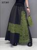 Lace Patchwork Floral Pocket Skirts WLD20160