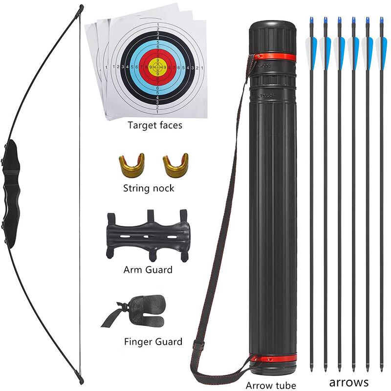 M3 Split Wooden Handle Recurve Bow Set