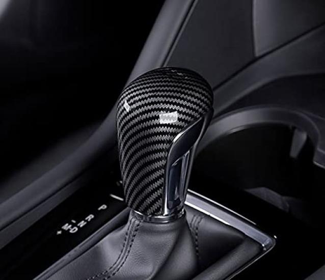 Shift Knob Cover for Mazda Interior Custom Protector Prevents Nail ABS Easy 1 Compatible with the 2020 New Mazda CX30 Cover/Grip CX-30, Parts,