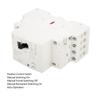 4P 25A 220V 50Hz DIN Rail Household AC Contactor with Manual Control Switch