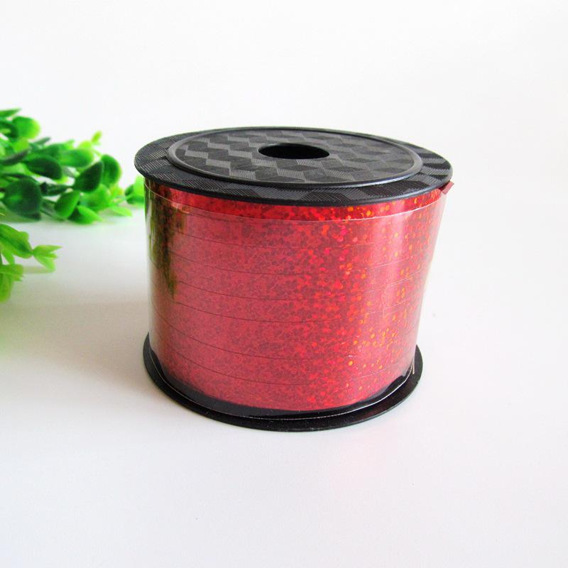 Laser Color Ribbon Roll - 100 Yards (90 Meters) for Birthday, Wedding Decorations, Gift Packaging, and Party Ties