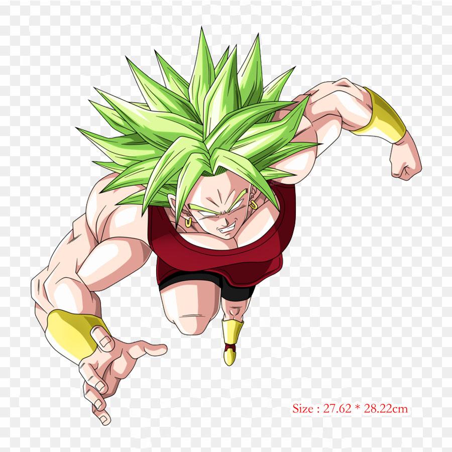 Patches For Clothes Bag Iron On Thermal Stickers Dragon Ball Kai Vegeta Goku Vegeta Pattern Washable Heat Transfer