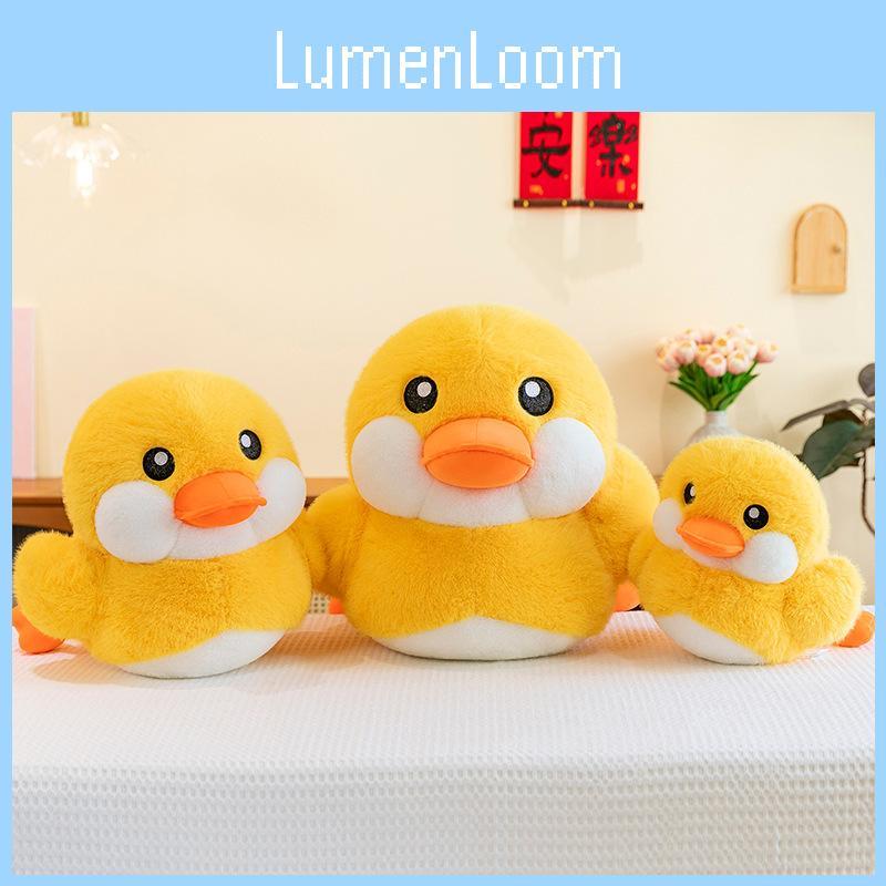 Plush Duck Yellow Toy Cartoon Stuffed Animal Doll Room Decoration Kids Gift