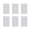 20 Pcs FCOB COB LED Strip Connector 8mm 0.31in Transparent Solderless COB LED Strip To 2 Pin Wire Connector