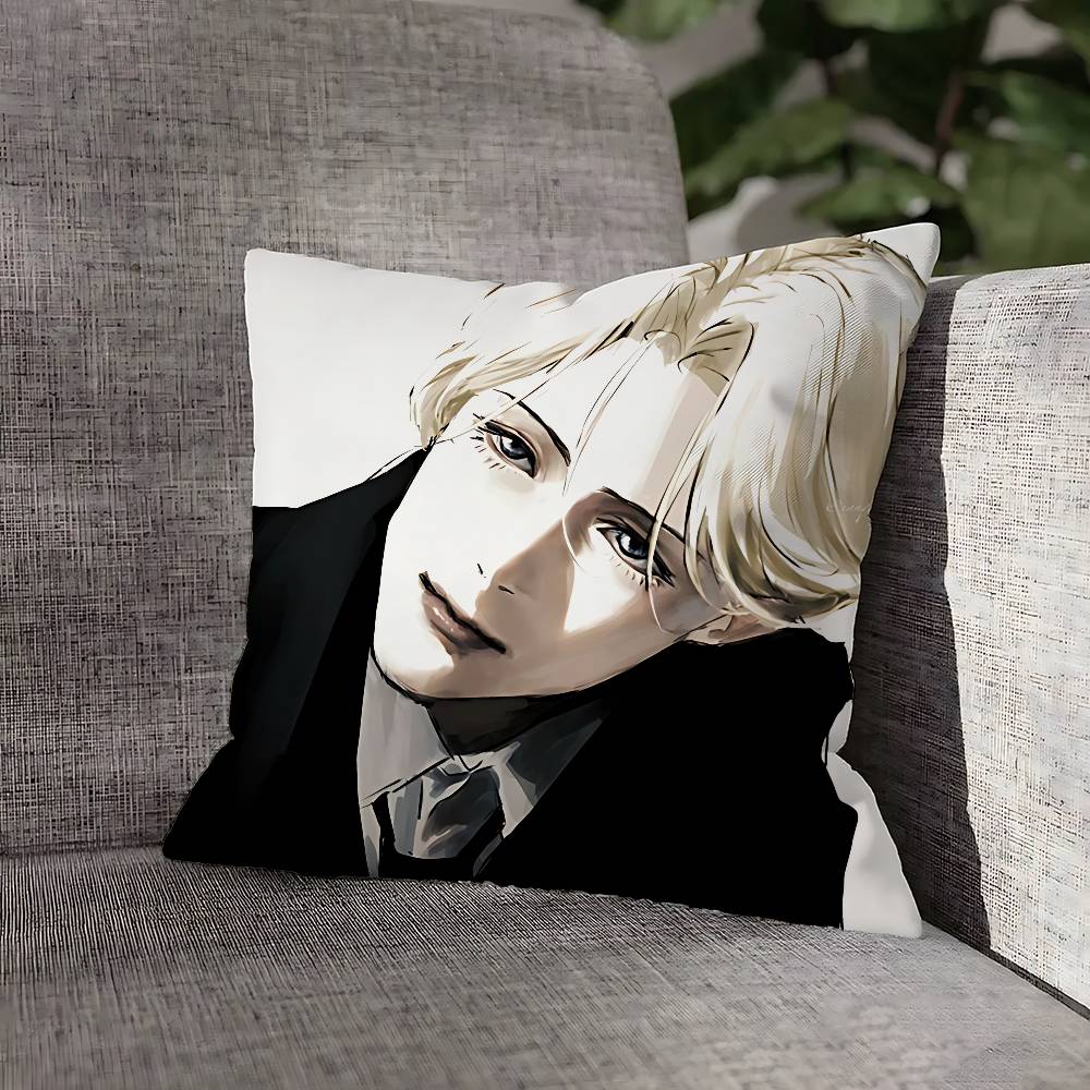 Johan M-Monster Liebert Pillow Case For Sofa Decor Car Office Room Printing Cushion Cover Decorations and Protector