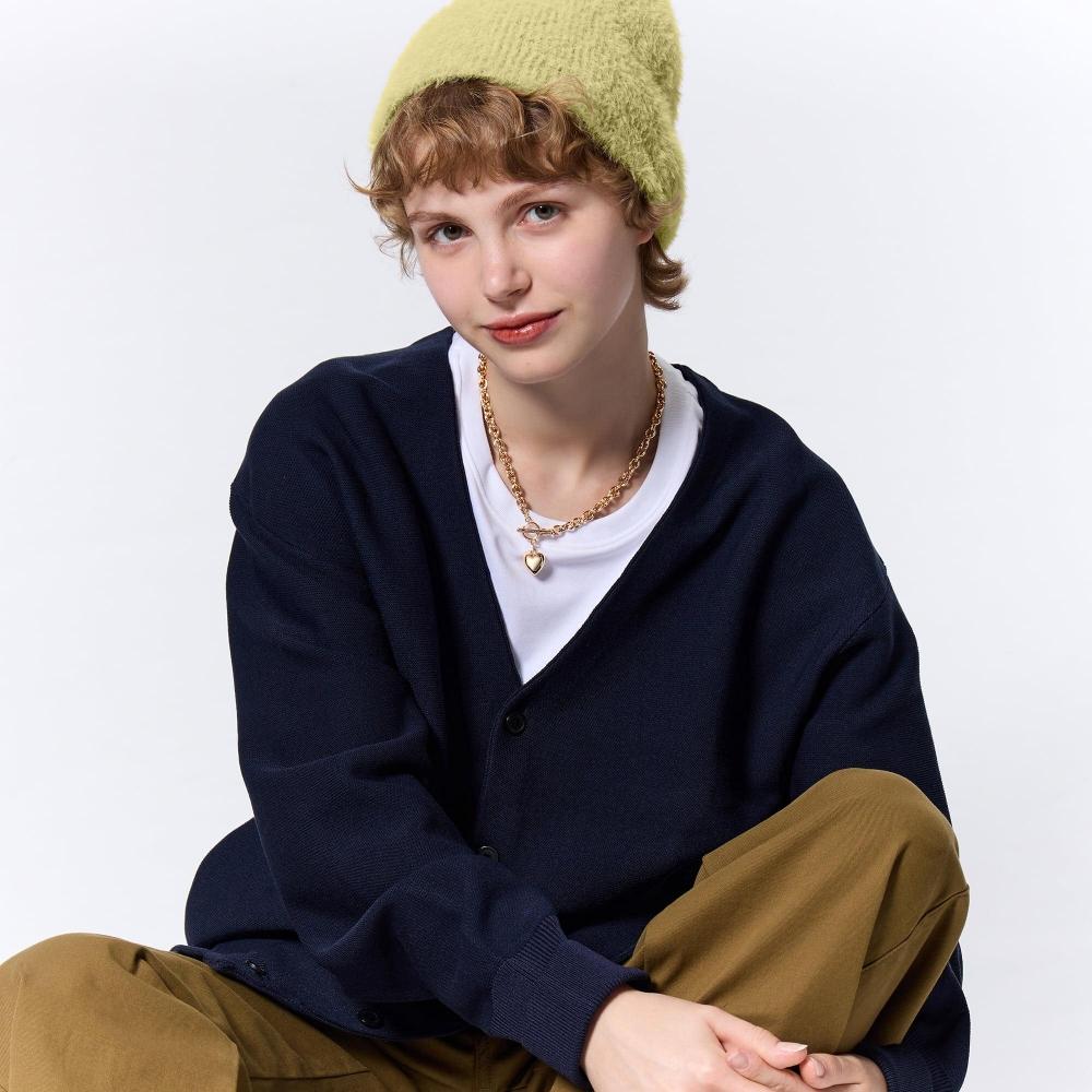 GU by Uniqlo Heart Motif Volume Chain Necklace