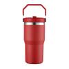 2026 Portable Cup Stainless Steel Car Cup Double Layer Vacuum Thermos Cup Cold Ice Ba Water Cup