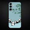 Cute Panda  Phone Case For Samsung Galaxy A73,A72,A71,A70,A53,A52,A51,Others Soft Black Cover