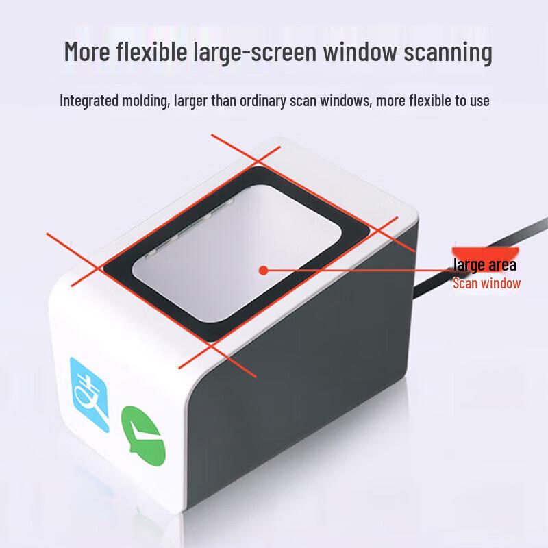 Realand ZF01 Retail QR Code Payment Scanner CN plug (adapter included)