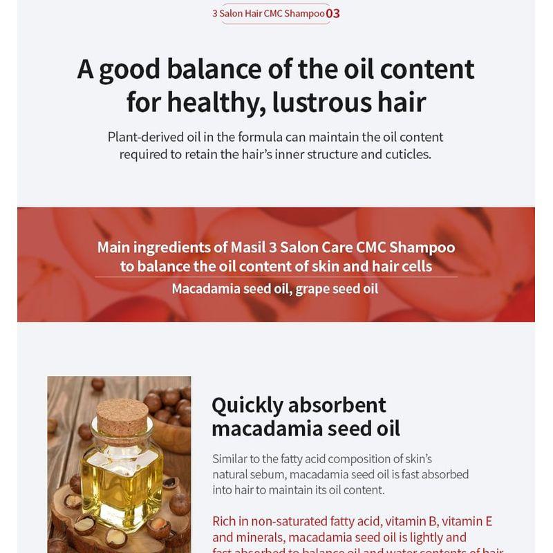 MASIL - 3 Salon Hair CMC Shampoo Stick Pouch