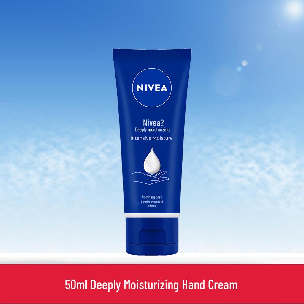Nivea Winter Hand Cream: Moisturizing, Anti-Cracking, Hydrating Essence for Multi-Effect Care.