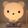 Lampy do sypialni dla dzieci lampka nocna zwierzęta kreskówkowe Panda pcv plastikowa lampa uśpienia Led Kid żarówka lampka nocna dla dzieci wtyczka EU/US