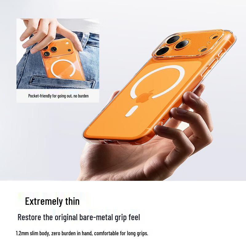 Baseus Magnetic Clear Case for iPhone 17