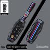 Porsche Carbon Fiber Texture Key Shell for Cayenne, Macan, Panamera, 911, 718