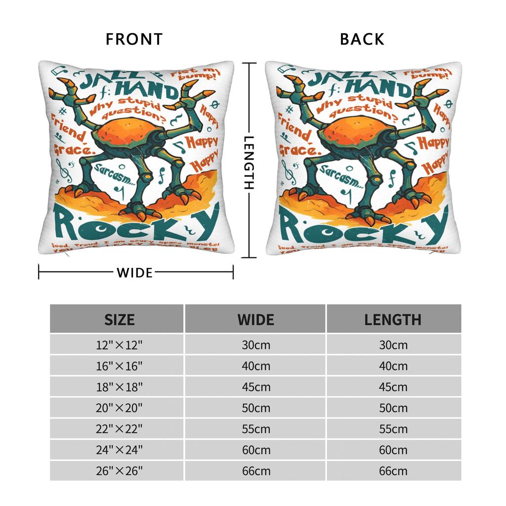 Rocky Amaze Vintage Project Hail Mary Pillowcases Cute Funny Pillow Case For Wedding Party Home Decor Print Pillow Cover