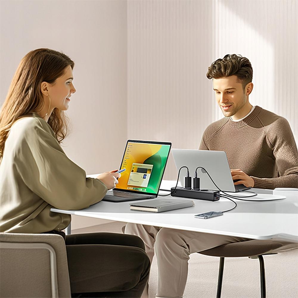 Mcdodo Prelungitor Încărcător Tip Gan C 6x USB-C USB AC 1.5M