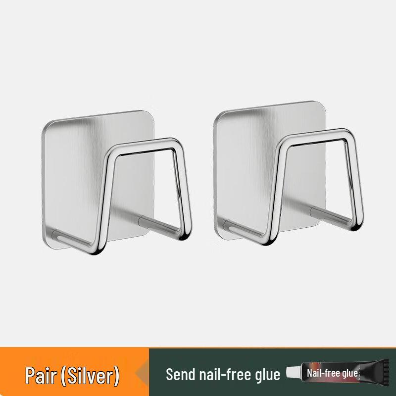No-Drill Wall-Mounted Washbasin Storage Rack