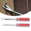 V-Type Screwdriver Puller Remover Nail Puller Pry Tool Steel Screwdriver Repair Hand Tool Straight Elbow Head For Pull Nails