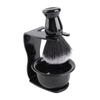 3pcs Beard Shaving Brush Bowl Holder Men Beard Cleaning Face Hair Style Tool Set