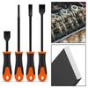 Easy To Carry Cleaning Tools Gasket Cleaner Orange, Black Automotive Gasket Scraper Ergonomic Handle Non-slip Grip