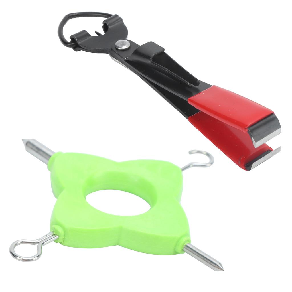 4 in 1 Multi Angeln Knoten Puller Werkzeug Köder Karpfen Angelschnur Verknoten Knotenlose Knoten Werkzeug