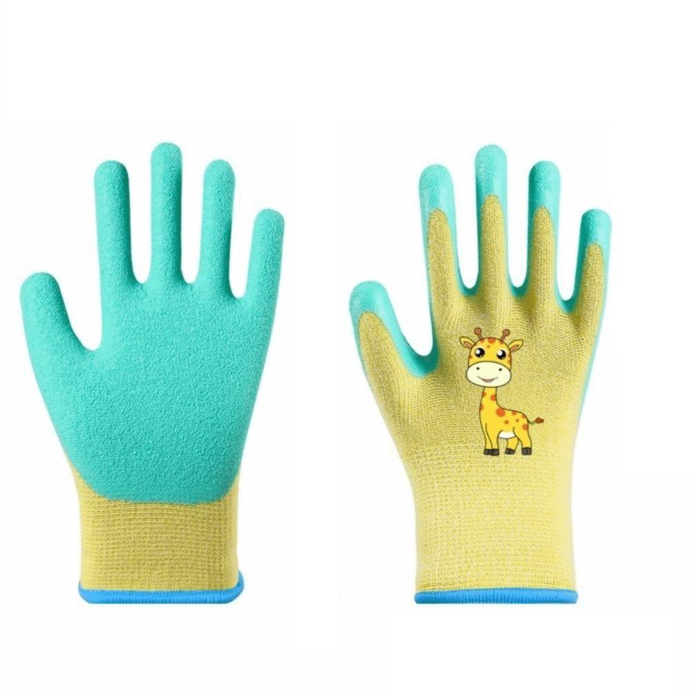 

Breathable Garden Work Gloves Non-Slip Children Safety Gloves Kids Work Gloves Garden Work