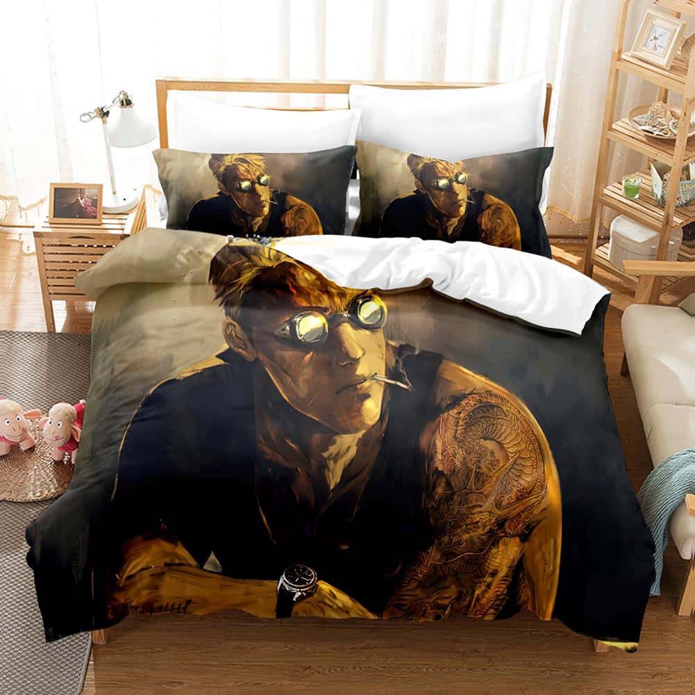 Fashion 3d Print Anime Jujutsu Kaisen Kento Nanami Bedding Sets Covers Boys Duvet Cover Set For Teens Bedding Set Home Textiles