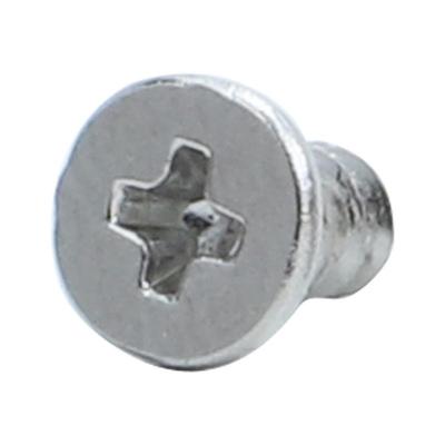 Hardened Galvanized Self-Tapping Screws: Large Flat Head, Thin Tail, M2/M3/M4