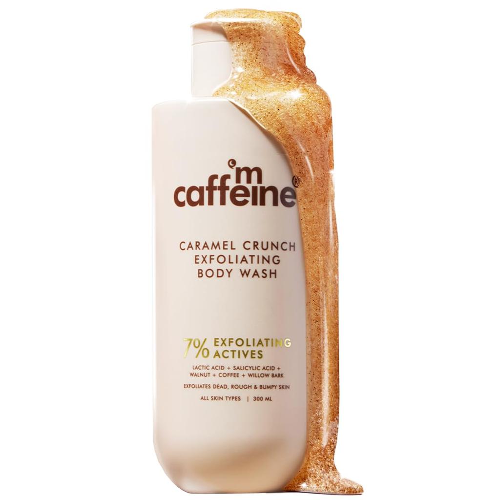 mCaffeine 2% Lactic Acid Exfoliating Body Wash 300ml
