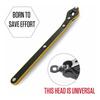 Universal Car Jack Ratchet Wrench Scissor Jack Garage Tire Wheel Lug Wrench Long Handle Wrench Car Repair Tools for SUVs Vans