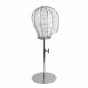 Metal Wire Mannequin Head Display Stand Freestanding for Boutique Owners