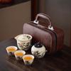 Zhuochuang Jingpin Vintage Ru Kiln Tea Set