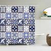 Bohemian 3d Bathroom Curtains Indian Boho Shower Curtains Waterproof Fabric With 12 Hooks Home Decor Washable Bath Screen