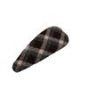 Retro and Simple Fabric Hair Clips for Elegant Side-parted Hair, Side-byside Hair Clips, Versatile Hair Accessories