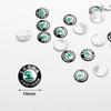 10/20Pcs Car Key Shell Remote Control Round Emblem Key Stickers For Skoda Octavia A5 A2 VRS Vision Kodiaq Rapid Fabia VII Superb  HA5